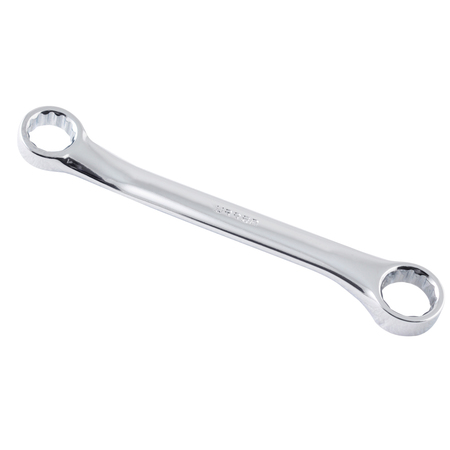 URREA Full polished 12-point 15° box-end wrench, 11 Mm X 13 Mm opening size 1054M